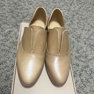 Nisolo Emma D'Orsay Oxford Almond, Size 9.5